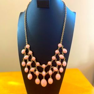 Pink & Grey reversible necklace